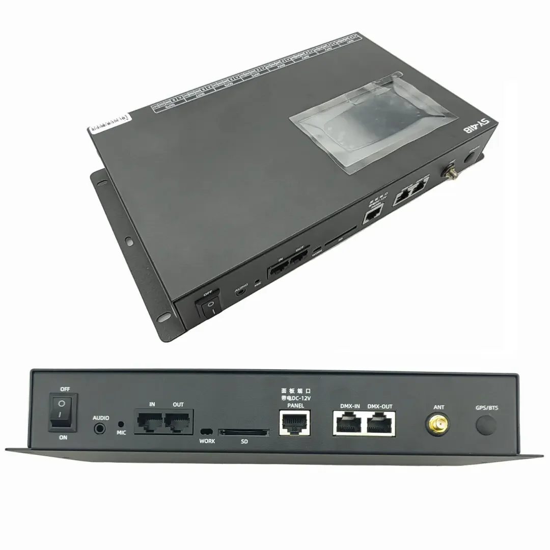 Controlador de reproductor RGB de Madrid SY-418 DMX512 y controlador de programa DMX direccionable SPI