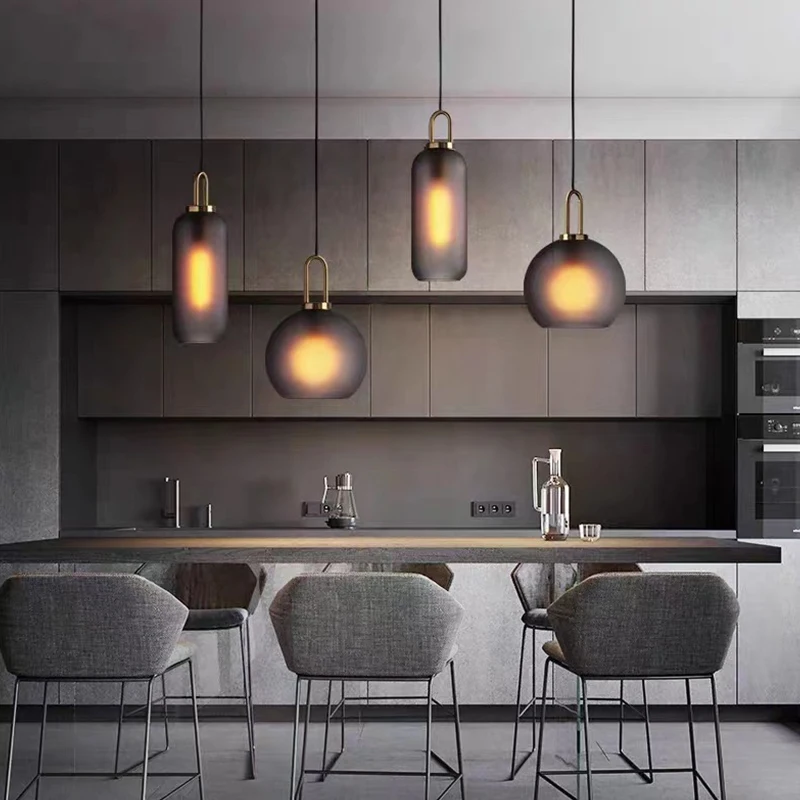 

Modern Grey Round/elliptical Chandelier, lustre Living Room, Dining Room, Bedroom Home Ceiling Lighting Decorative Pendant Light