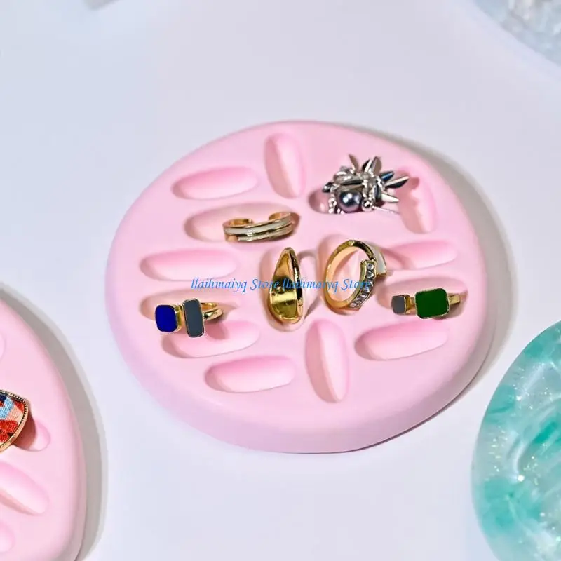 

573B Универсальная силиконовая форма для держателей для хранения ювелирных изделий своими руками