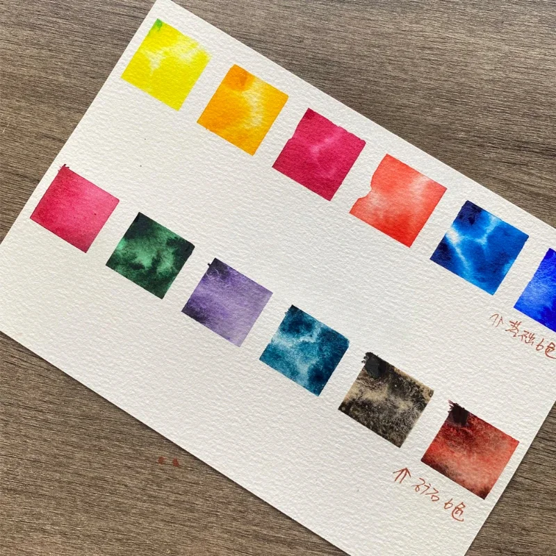 Daniel Smith Professional Artists 6 kolorów 5 ml Tuba Pigmenty akwarelowe Kolory mineralne Niezbędny zestaw startowy Acuarelas — zdjęcie produktu 3