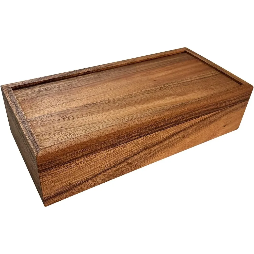 

Extra Large Wooden Tea Box, 10 Compartments