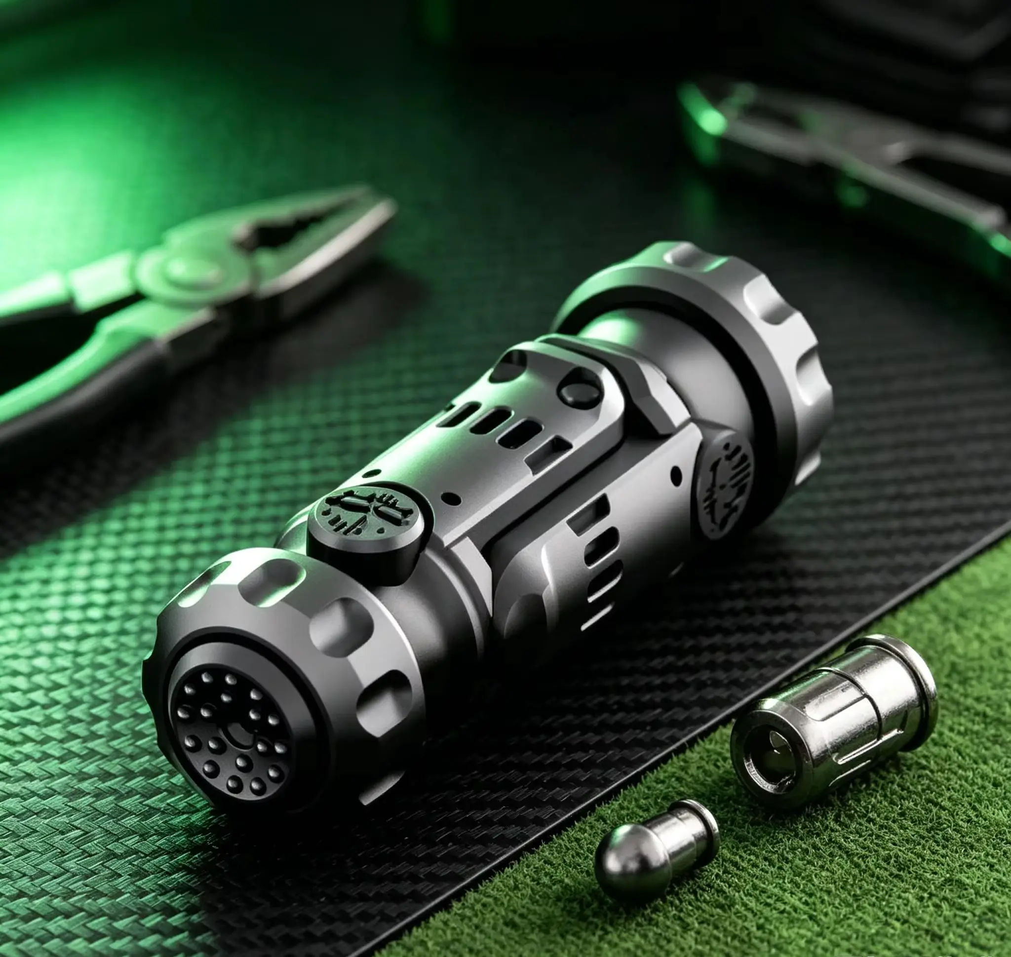 EDC Alloy Finger Spinner Ratchet Toy Shell Ejection Launchable Model Multi-function Stress Relief Fidget Toy for Men