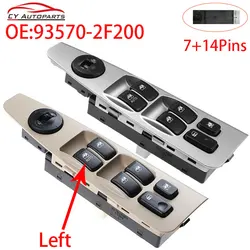 New Front Left Power Window Switch For Kia Spectra Cerato 2004-2009 93570-2F200 935702F200
