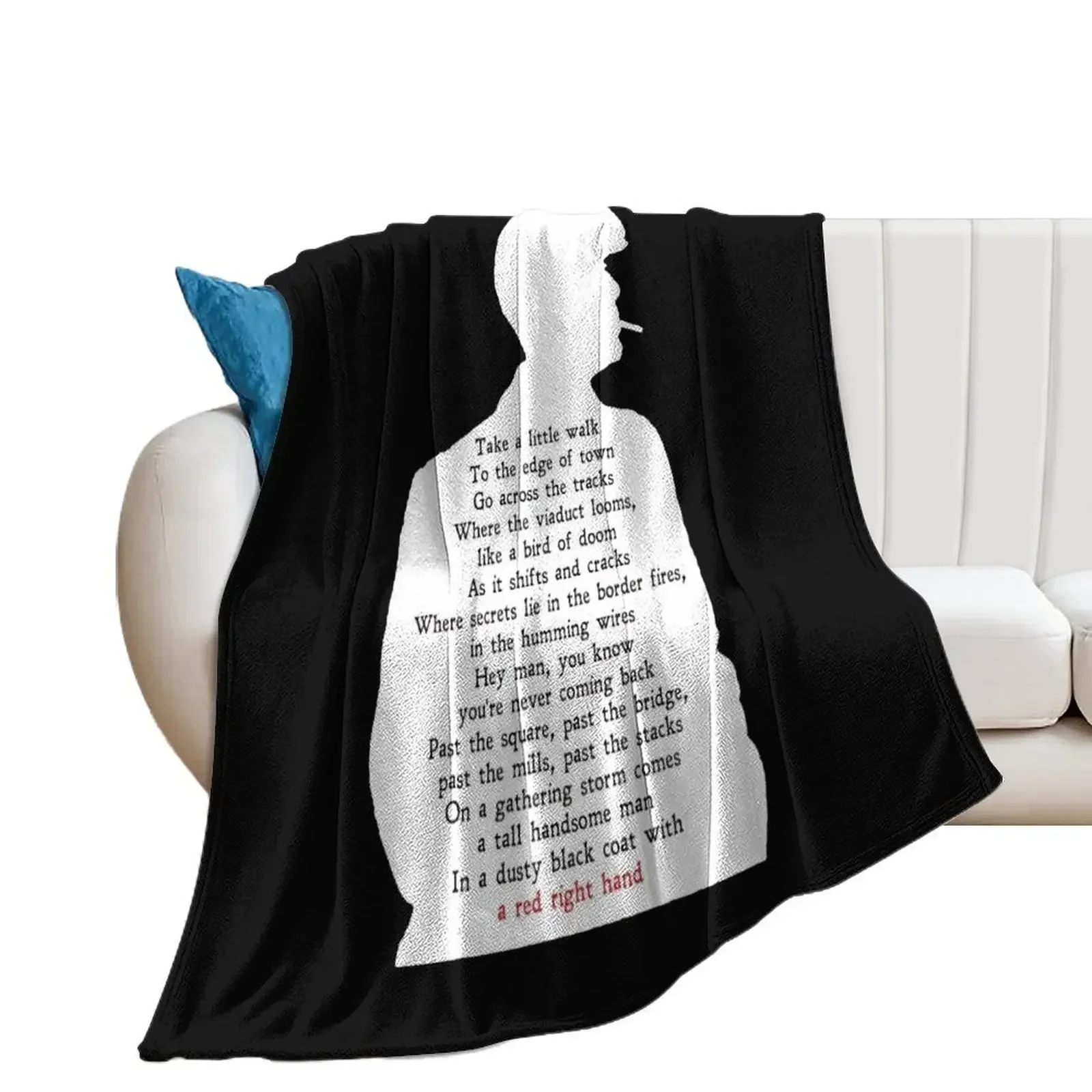 

Peaky Lyrics White Throw Blanket Flannels For Sofa Thin Blankets