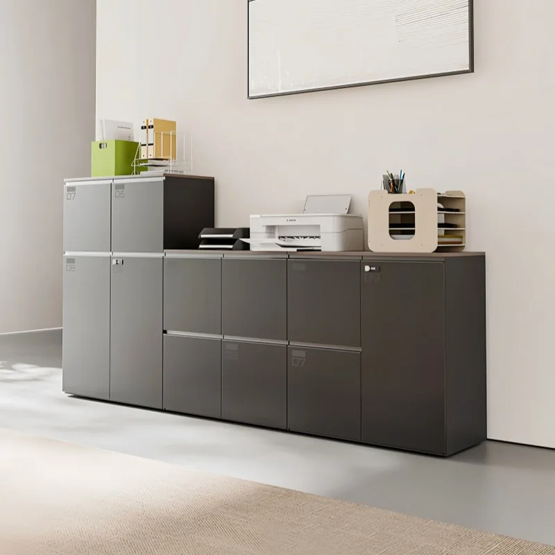 Office filing cabinets, partitioned archive storage cabinets, password lock storage cabinet