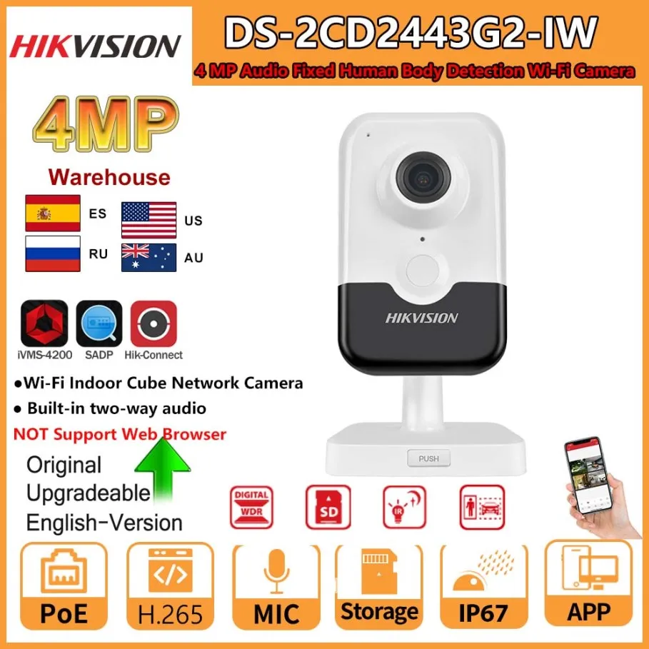 Hikvision 4MP Ip Ca… - image