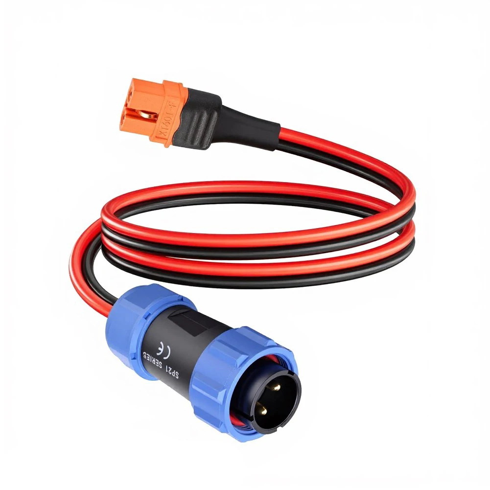 XT60IF To SP21 Pure Copper 12AWG Power Cable For Landi For Mobile Energy Storage Adapter High Current Outdoor Connection Wire