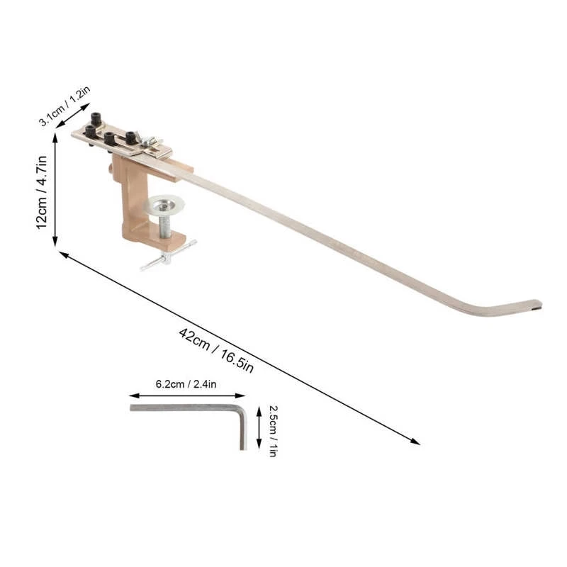 COVERED SEAM Quilting Guide Bar French Seam Guider/Rule for 1-needle Indutrial Lockstitch Sewing Machine/Industrial Flat Car