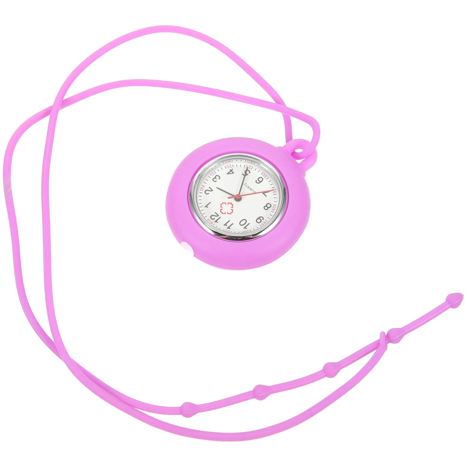 

1Pcs Hanging Pocket Watch Silicone Nurse Timepiece Lightweight Medical Watch for Healthcare Professionals Stylish Workwear