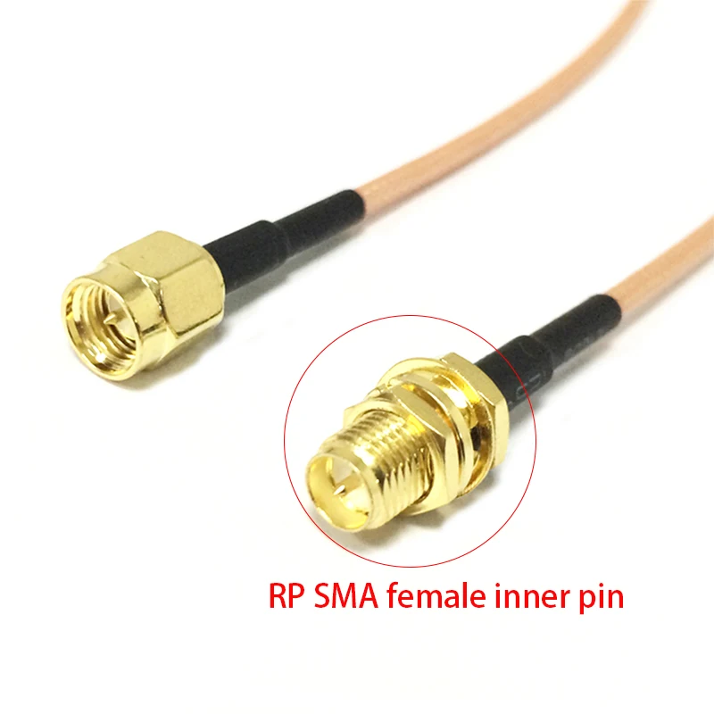 New Wilreless Modem Cable SMA Male Plug To RP-SMA Female Jack Connector RG316 Pigtail 15CM 6inch Adapter for Wifi Antenna