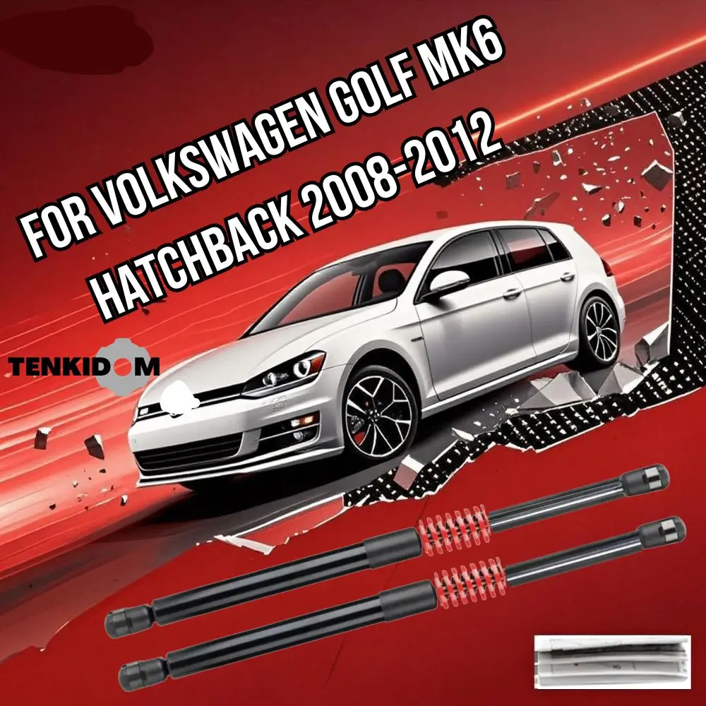 

Подъемные опоры багажника для Volkswagen Golf MK6 Hatchback 2008-2012, амортизаторы для автомобилей с пружинами Liftgate