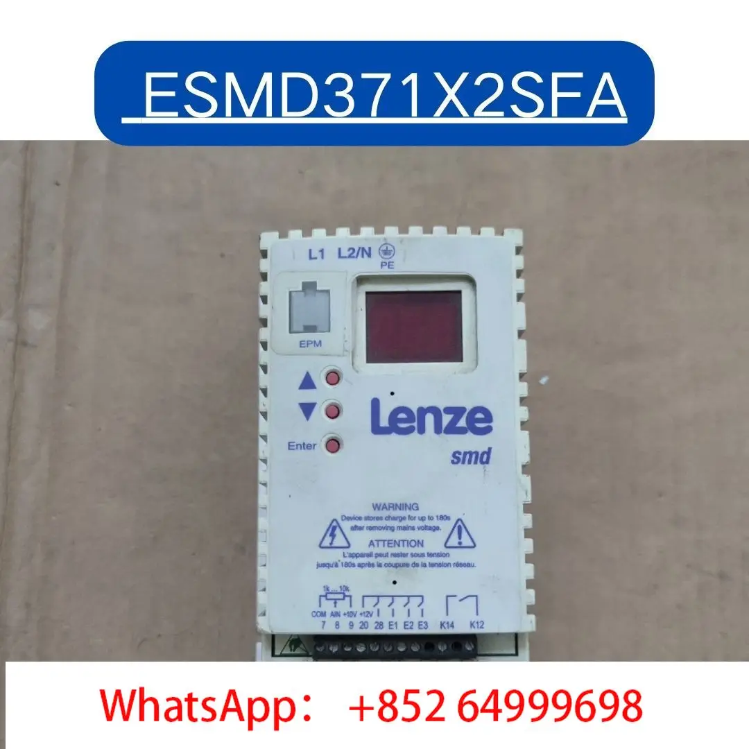 

ESMD371X2SFA Inverter 0.37KW second-hand Test OK