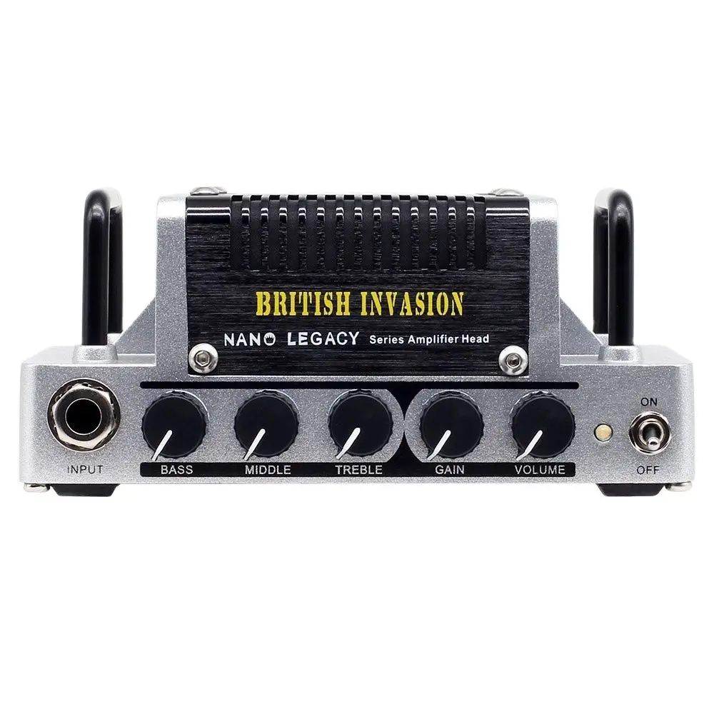 Hotone Nano Legacy British Invasion 5 Watts Compact Guitar Amp Head with 3 Band EQ NLA-1