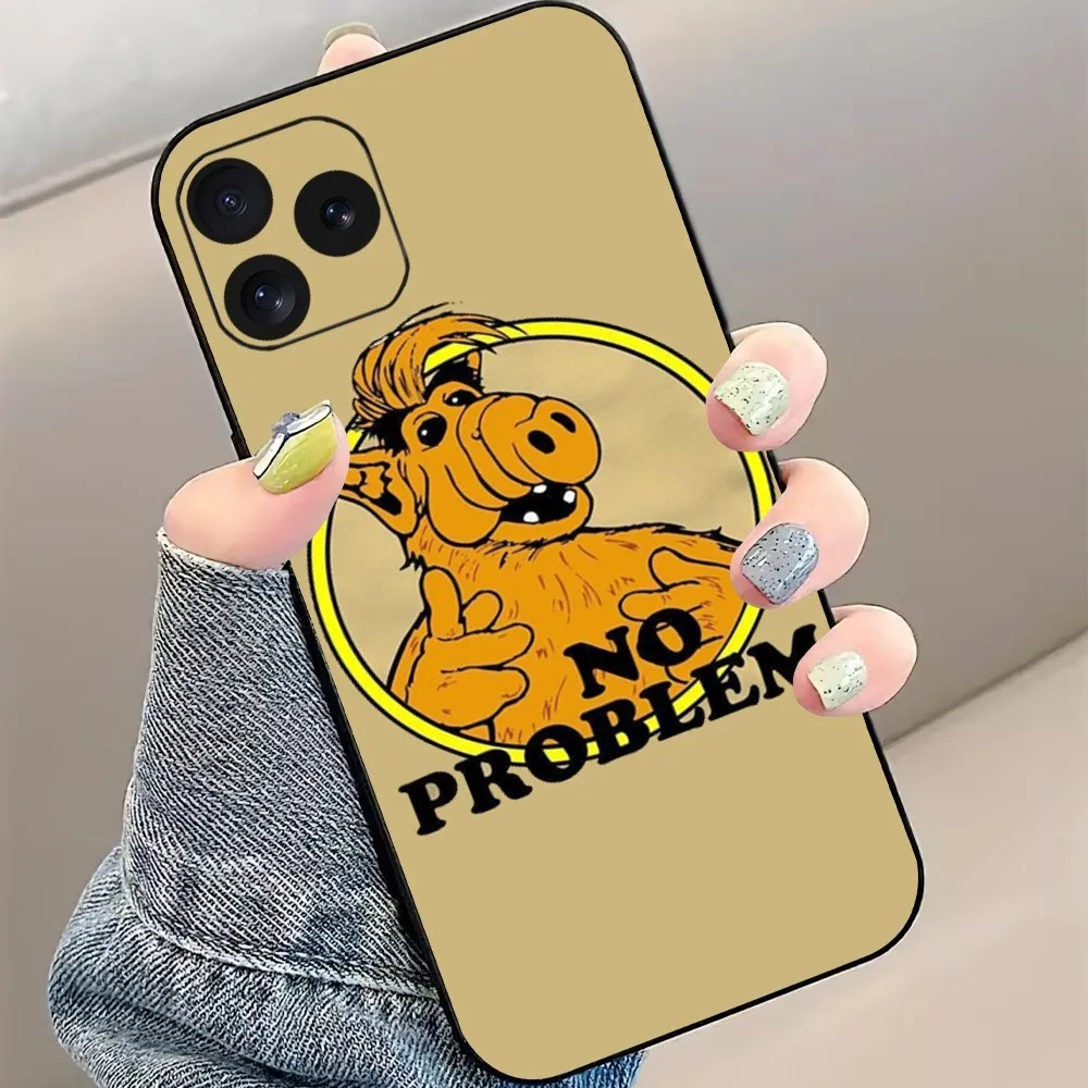 TV Series Alf Phone Case For iPhone 8 11 12 13 Pro 14 15 Mini X XR XS max Plus Shell