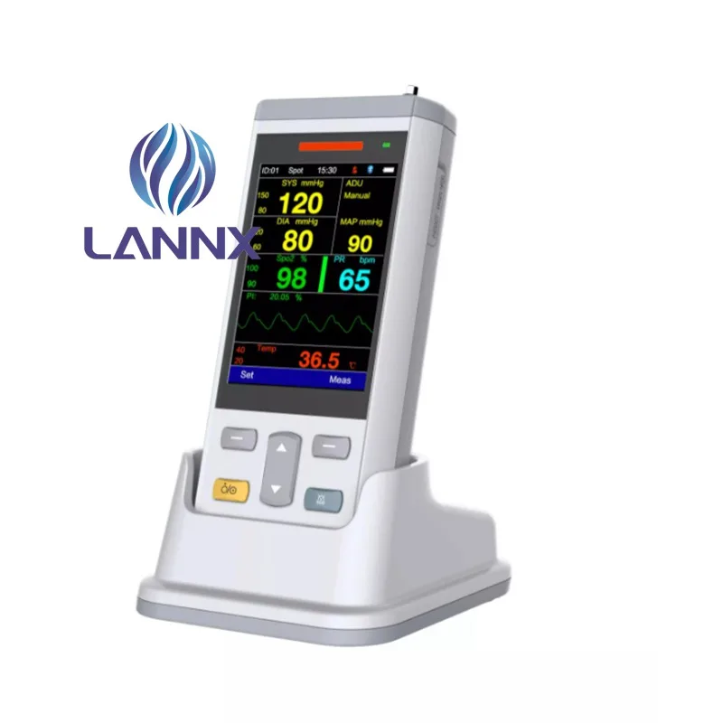 Affordable Price Portable Veterinary Pet Health 4 Parameter Handheld Vet Machine Ecg Signos Vitales