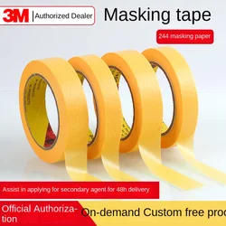 3M Masking Tape Traceless Adhesive Double Sided Cloth Base Tape with Strong Fixation High Viscosity Writable Tape Long 50M