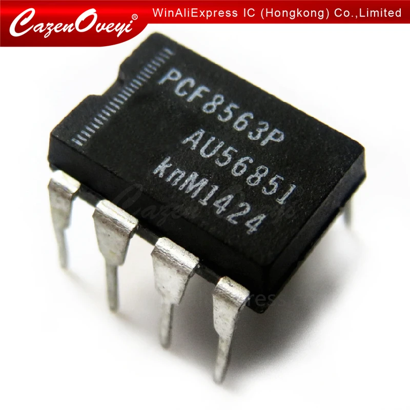 10pcs/lot PCF8563P PCF8563 8563P DIP-8 In Stock