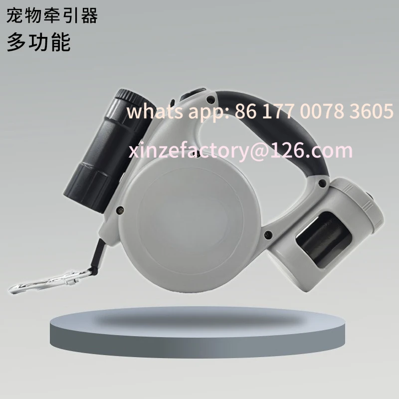 

Customizable dog leash nylon automatic retractable large dog pet leash pet supplies