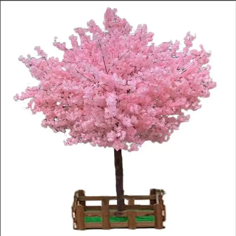Simulation Cherry Tree Decoration Wishing Tree Customizable Height Mall Decor Artificial Plant Artificial Tree