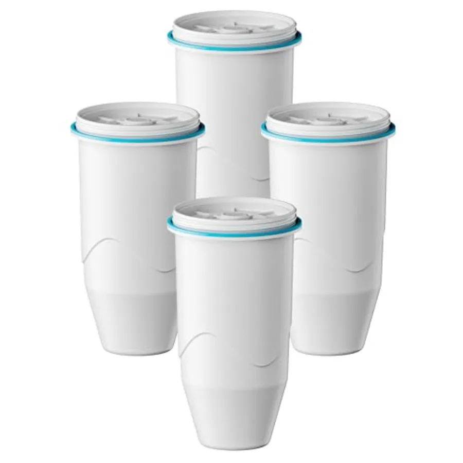 

Замена для фильтров Zero Water Pitchers и диспенсеров ZR-001, ZR-00, ZP-006, ZR-017: Пятиступенчатая система фильтрации для снижения содержания свинца, хрома, PFOA