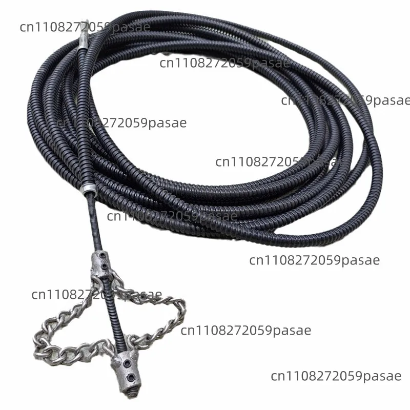 Electric Drill Drain Cleaner Machine 5,10m with Extension Rod Sewer Pipe Dredger Spring Home Plumbing Tool for Kitchen Bathroom