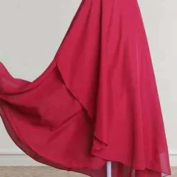 Ballet skirt practice clothes female adult bustier skirt one-piece lace long dance sarong chiffon skirt gymnastics long skirt