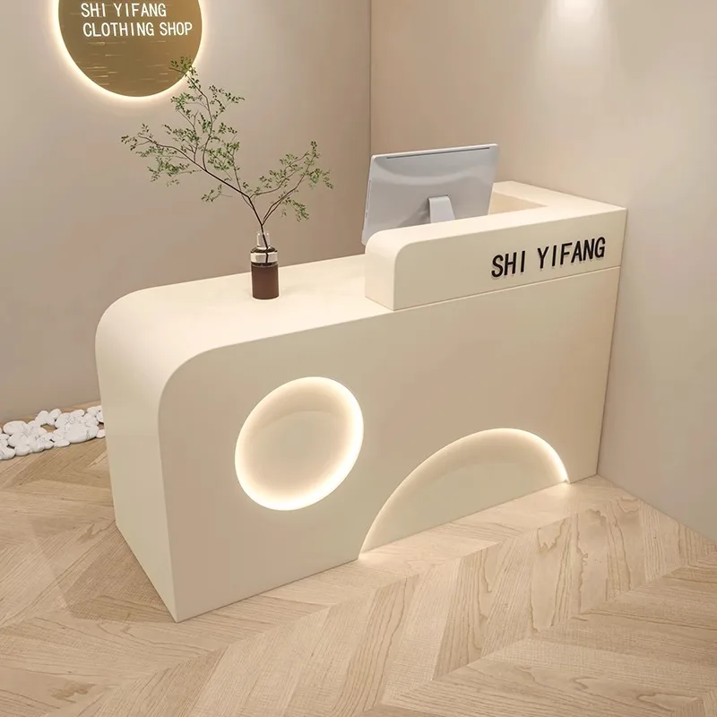 

Design Company Reception Desks Modern Beauty Shop Luxury Bar Restaurant Reception Desks Executive Mostrador Commercial Furniture