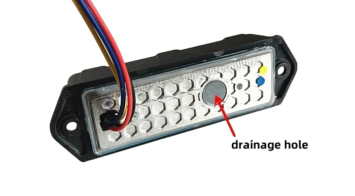 Bright 6Leds Car Strobe Warning Light,DC12V/24V 18W Led Grille flash light,Dual Color Emergenmcy Car Warning light,waterproof