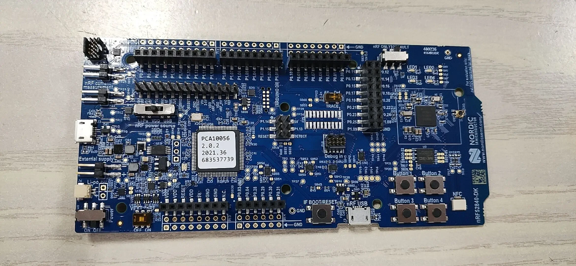 NRF52840-DK Kit DK Pca10056 Bluetooth-compatible 5.0 Development Board Nordic