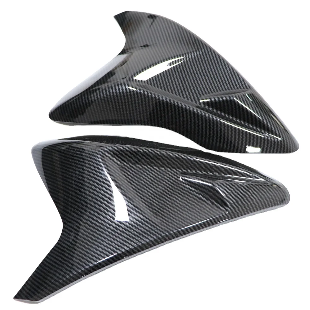 

Motorcycle Accessory Carbon Fiber Style Tank Gas Side Trim Cover Panel Fairing Fit For Suzu ki GSXR 600 750 2011 - 2019