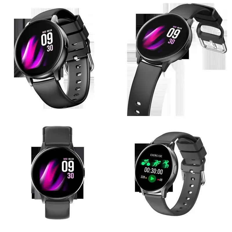 

2025 1.4" Full Touch Screen IP67 Waterproof With Step Sleep Tracker Sports Android Smart Watches With Straps