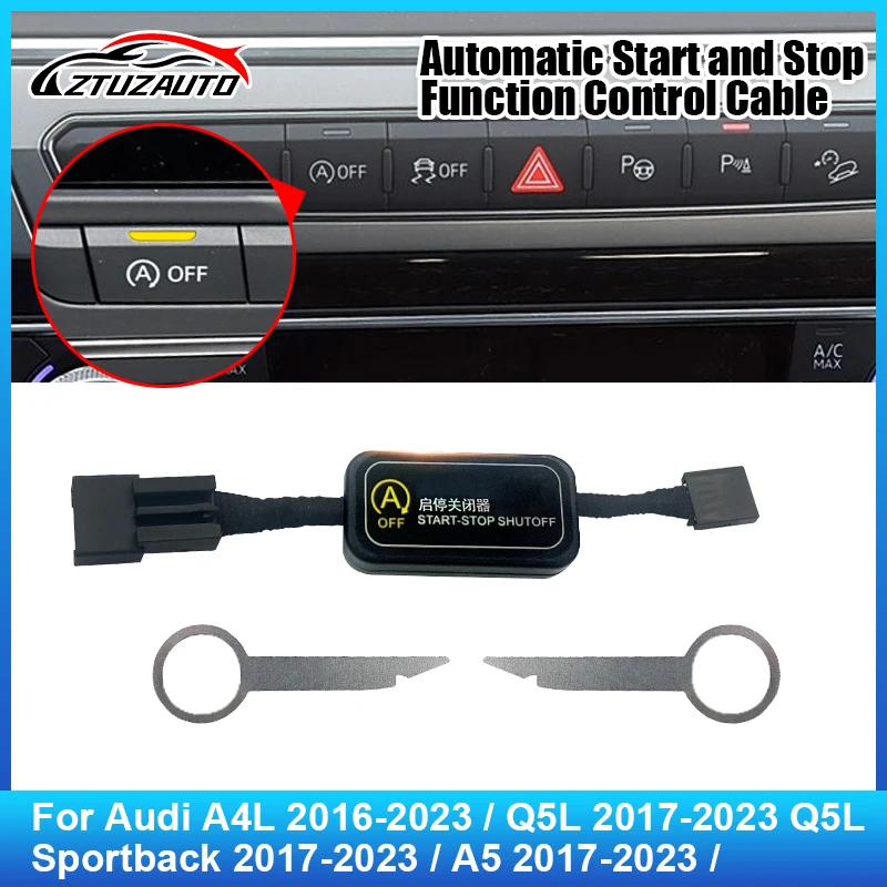 

Автомобильный сепаратор Canceller Senor Plug and Play, автоматическая система остановки и запуска двигателя для Audi A4L/A5/Q5L/Q5L Sportback 16-23