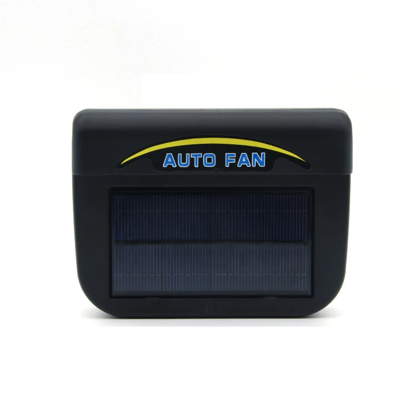 Solar Powered Car Exhaust Fan Portable Car Mounted Small Exhaust Fan Essential Air Cooler In Hot Weather
