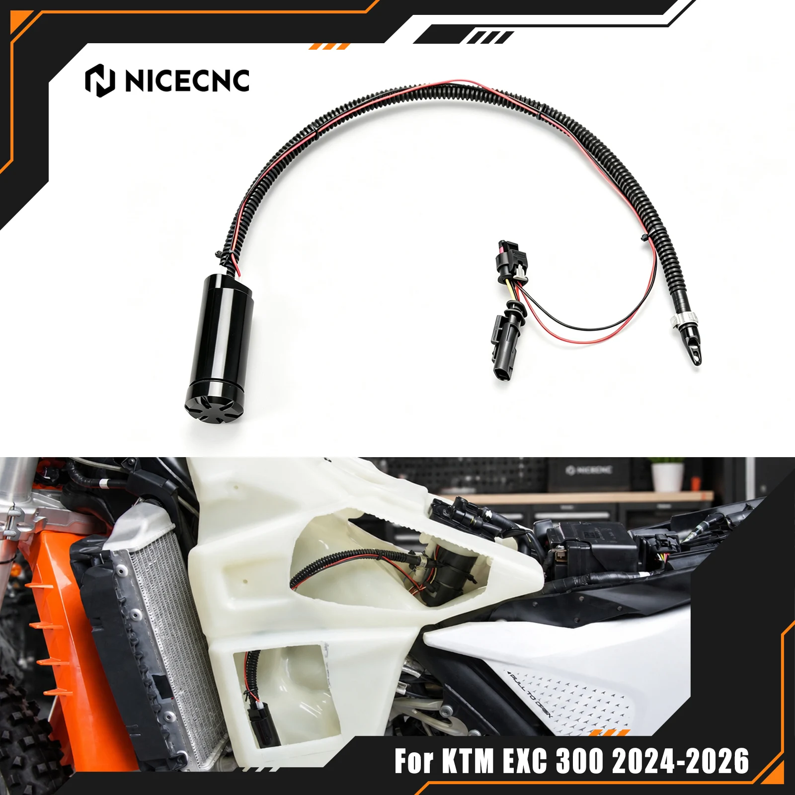 2024 2025 2026 For KTM EXC 300 EXC 250 EXCF 350 XCW 300 Motorcycle Fuel Tank Transfer Pump Kit SX 125 SX-F 250 SXF 450 XCF 350 2
