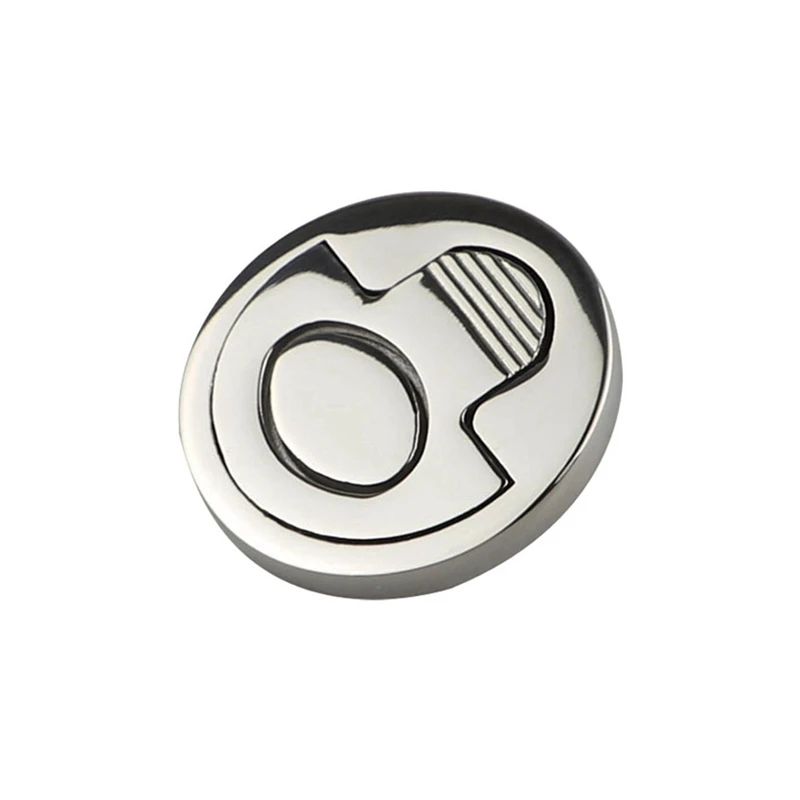 ABNO-Professional Marine Round Flat Pull Lift Ring Handle Hatch Lock Locker Cabinet Hardware Accessories