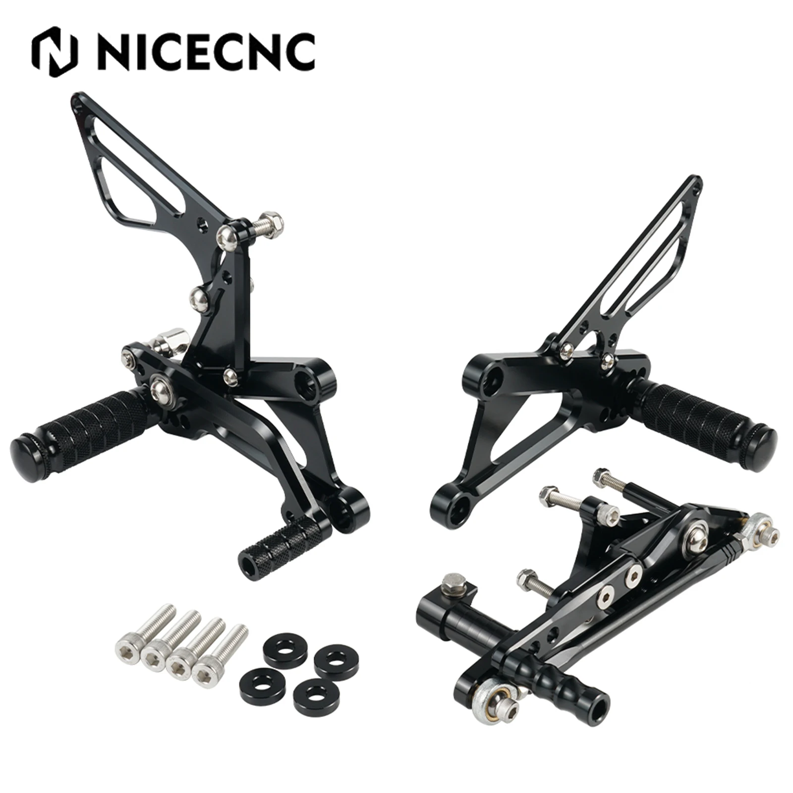 Motorcycle Adjustable Rearset Rear Set Footpegs Footrests For Triumph Daytona 675 2006-2012 2007 2008 2009 2010 2011