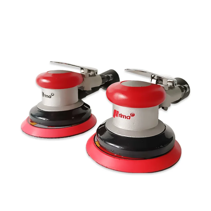 Imported Pneumatic Sanding Machine Industrial Grade High Speed Dry Grinding Putty  Waxing And Polishing 5 Inch Air Sanding Paper