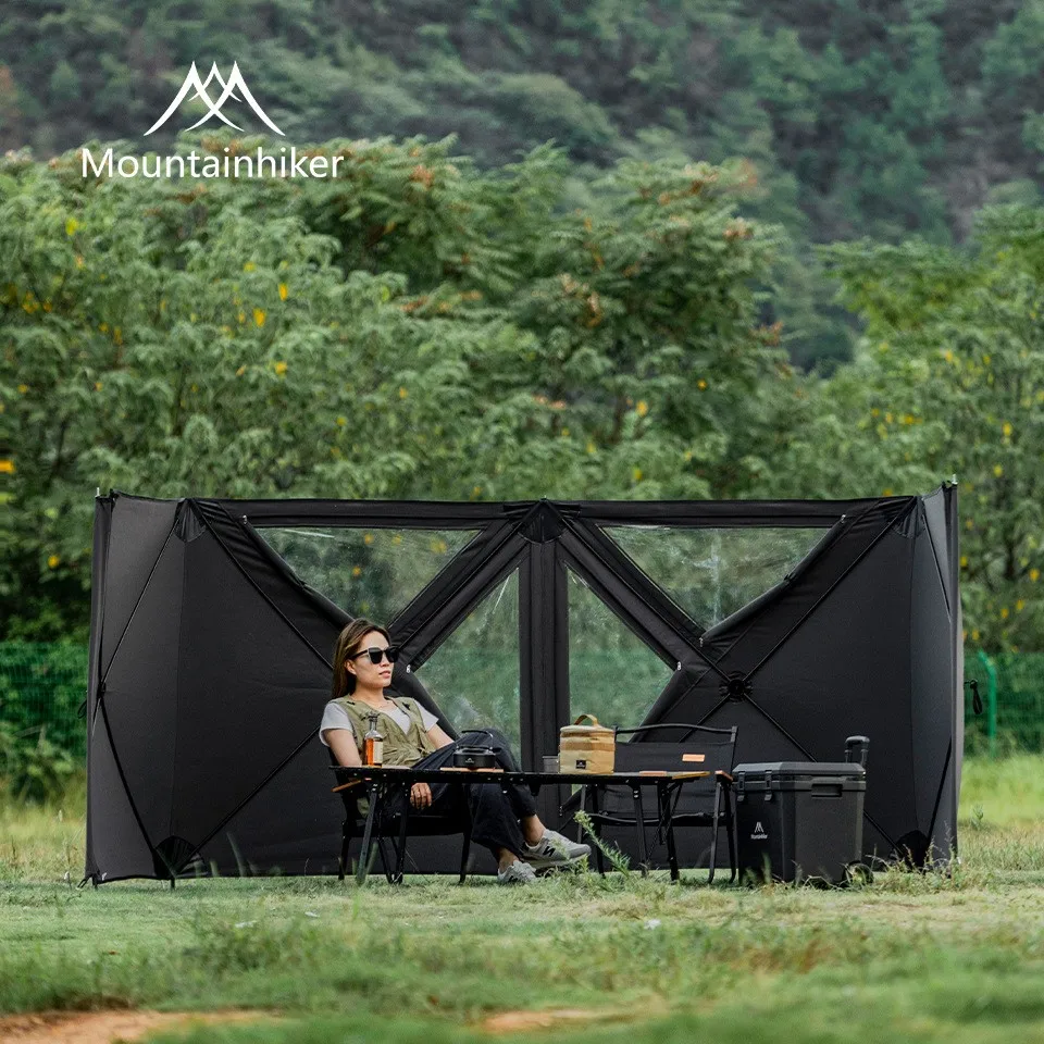 

Mountainhiker 4 Sides Windscreen One-Touch Tarpscreen Windscreen Camping Tent Garment Automatic Sidewall