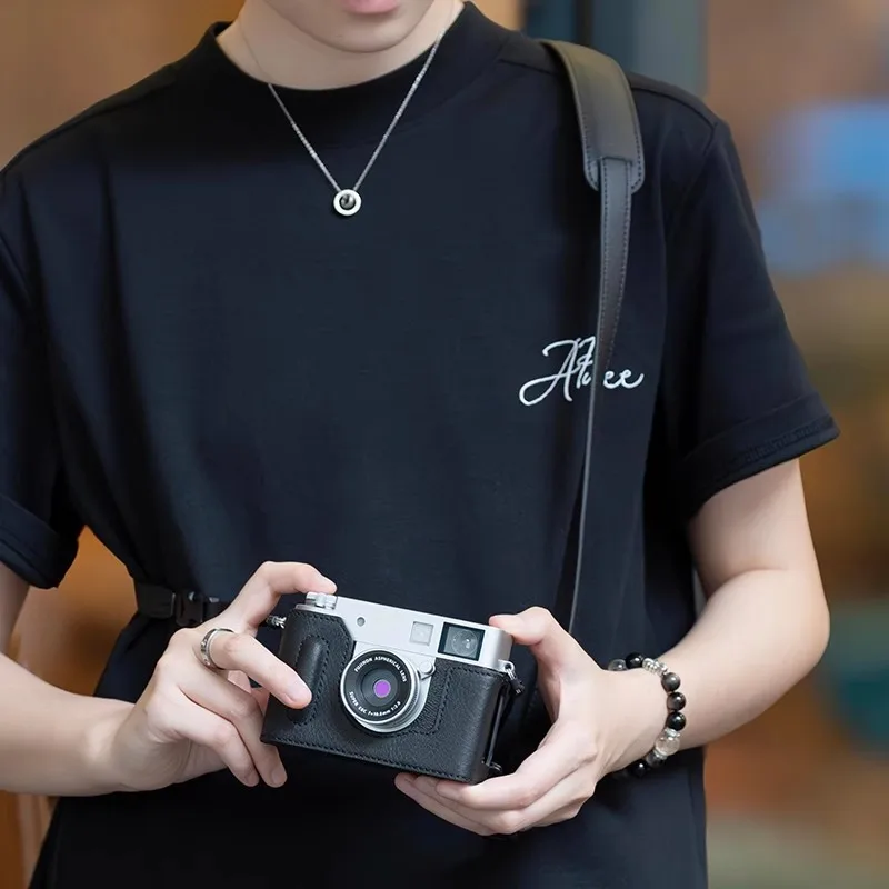 photo-camera-genuine-leather-cowhide-bag-body-box-grip-case-for-fuji-fujifilm-x-half-xhalf-cover-sleeve-handle-base-accessories