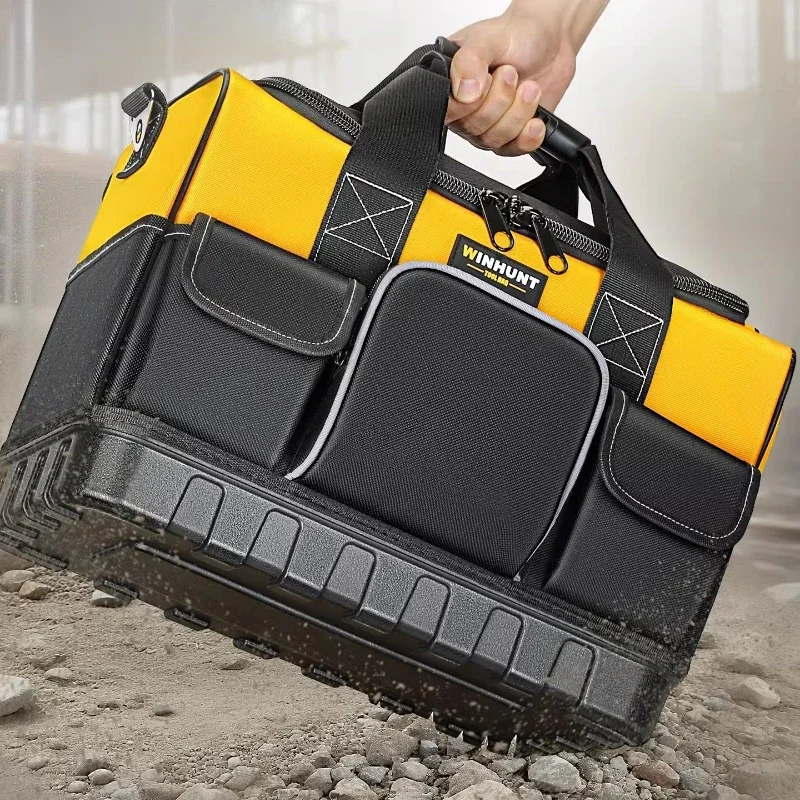 

Прочная сумка-органайзер на колесах для инструментов, кейс для электрика, держатель для инструментов, ящик для хранения в мастерской, женская сумка для инструментов