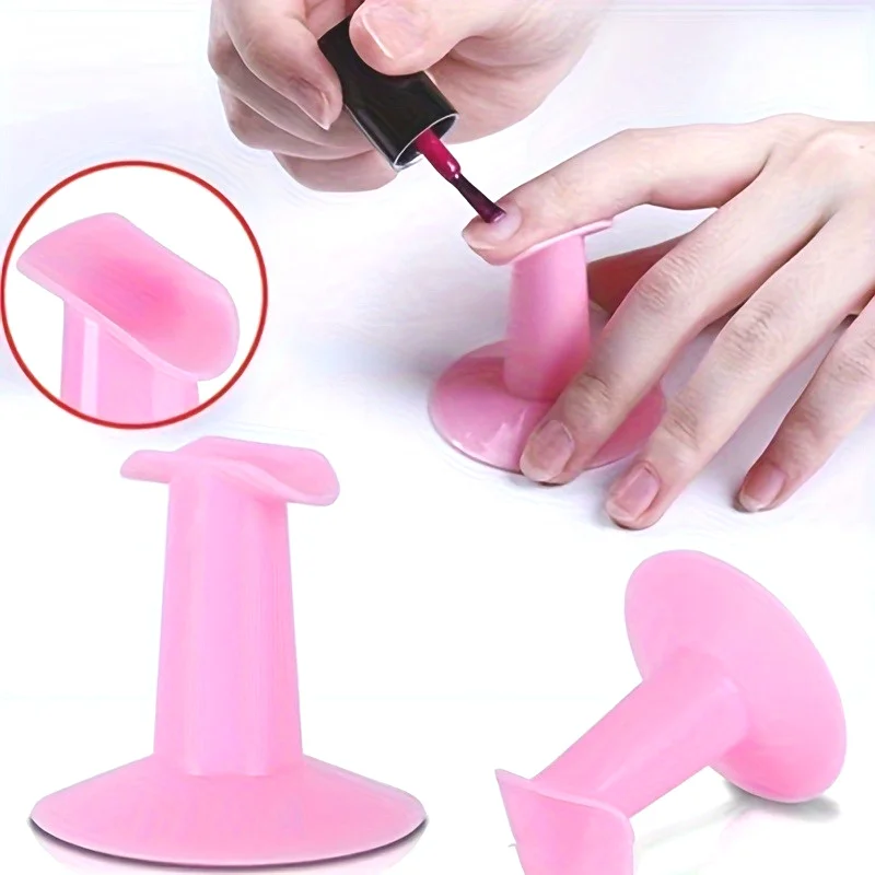 2pcs Professional Nail Art Finger Holder - Securely Holds Fingers for Precise Nail Fixing, Essential Tool for Stunning Nail