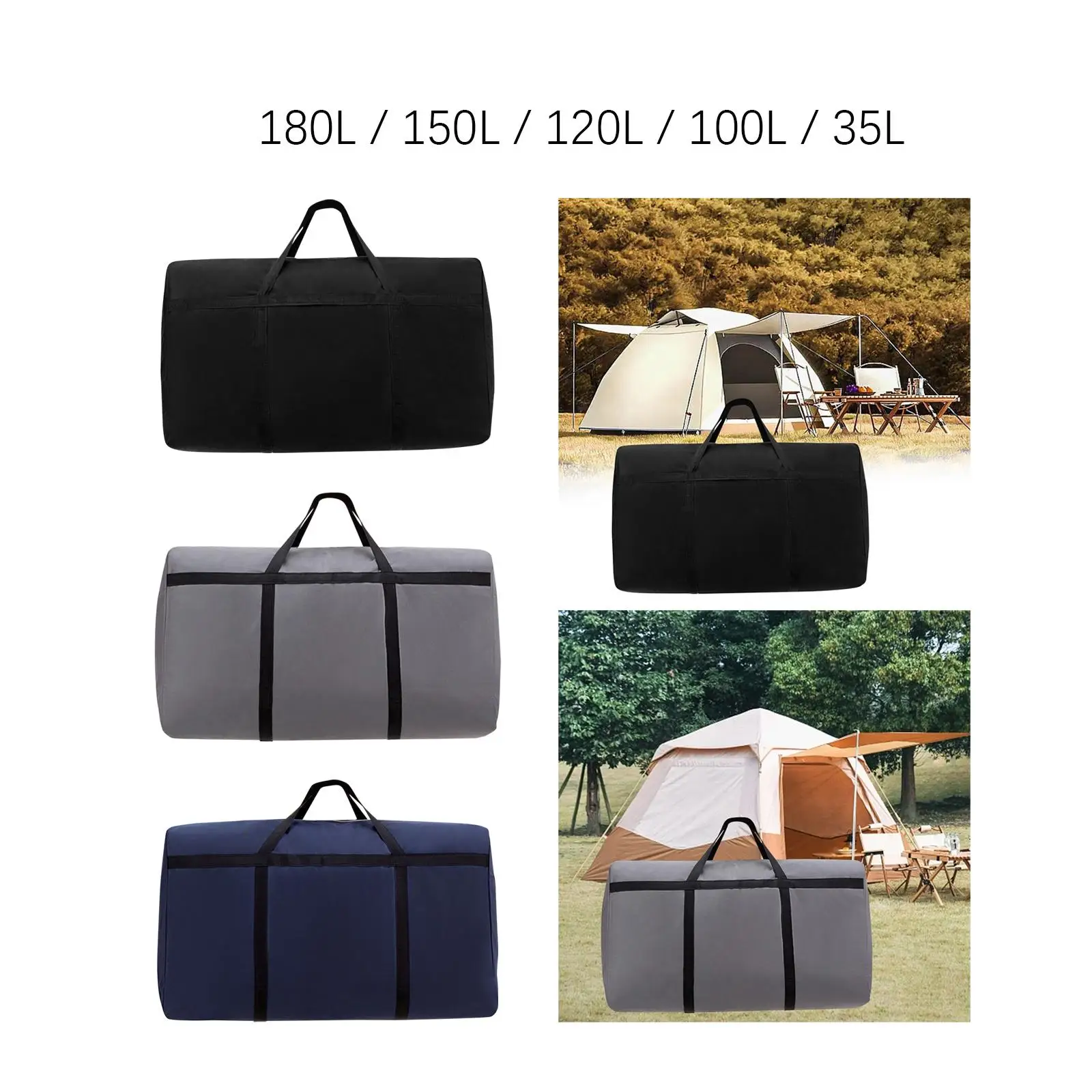 Wadah Organizer Tas Duffle Travel Dapat Dilipat untuk Pakaian Selimut Lemari