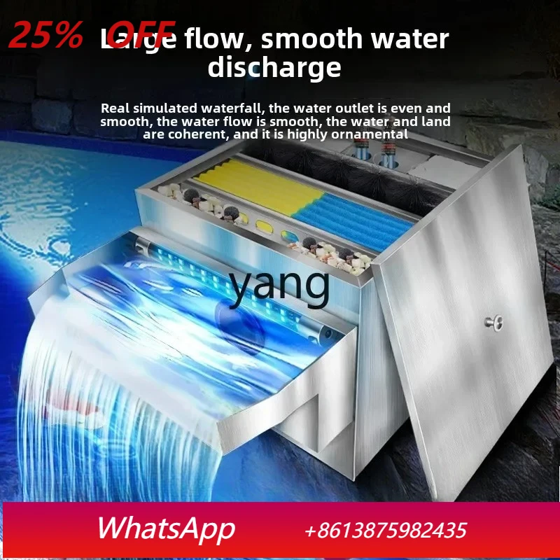 

LTT stainless steel household outdoor filter tank water circulation pool turnover box