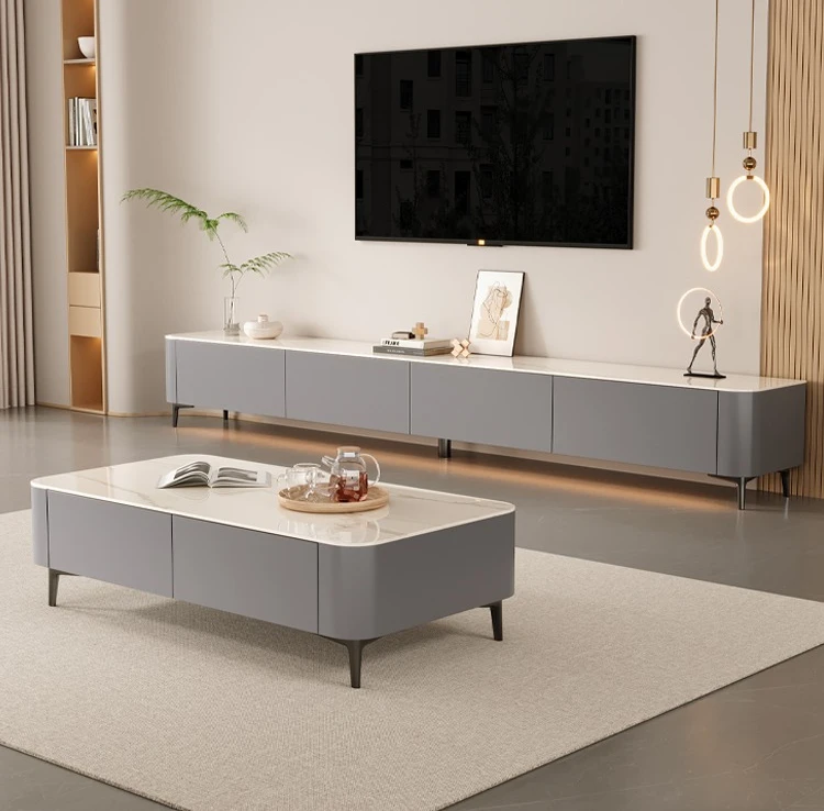 

TV cabinet, living room, household, locker, light luxury, premium