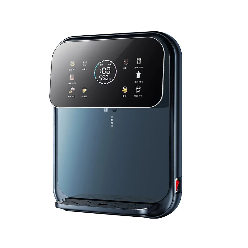 UV sterilization wall-mounted pipeline machine large screen display screen six-speed temperature regulation water dispenser