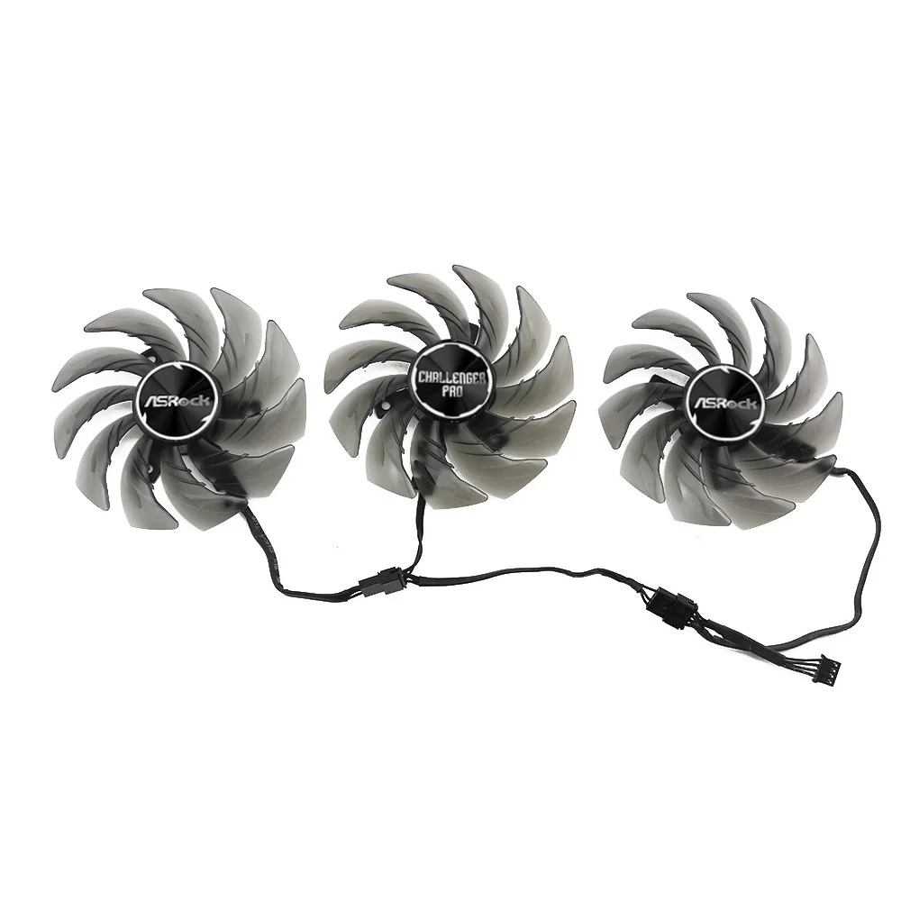 85mm FDC10H12S9-C RX6700XT 6750XT for ASROCK RX 6600XT 6600 6700 XT 6800 Challenger Pro OC Video Gaphics Card Cooling Fan view 5