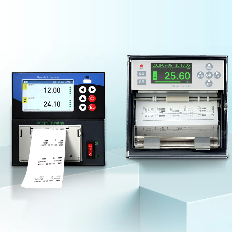 Automatic Manual Printing Data Logger with Micro Printer 6  Analog Input