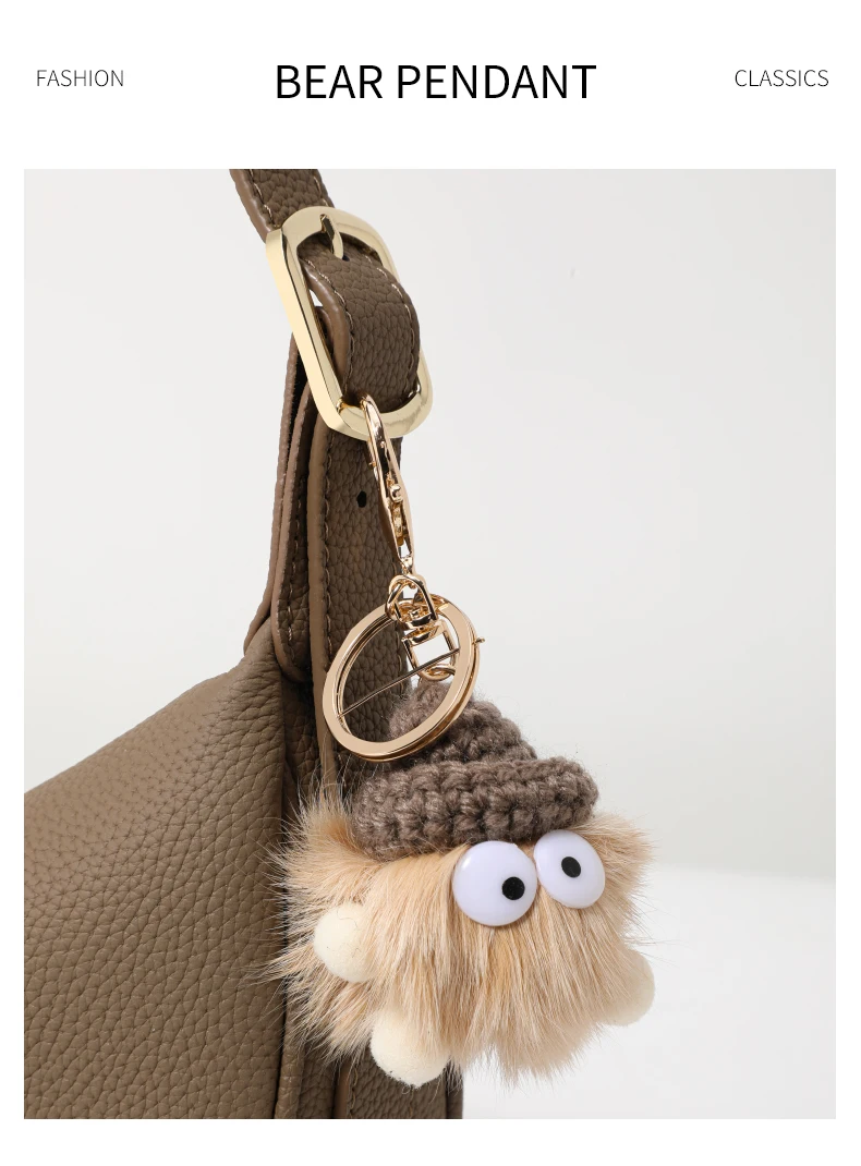 Echte Leder-Umhängetasche für Damen, hochwertige Unterarmtasche, exquisites Design in Knödelform, weiße Einzelschultertasche – Detail 4