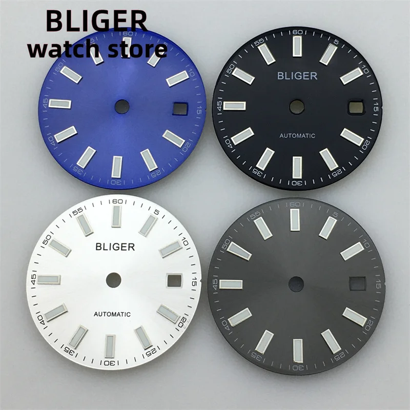 Циферблат BLIGER 29,2 мм, зеленый, белый, черный, подходит для NH35/NH35A ETA2824/2836 Miyota 8205/8215/821A DG2813/3804
