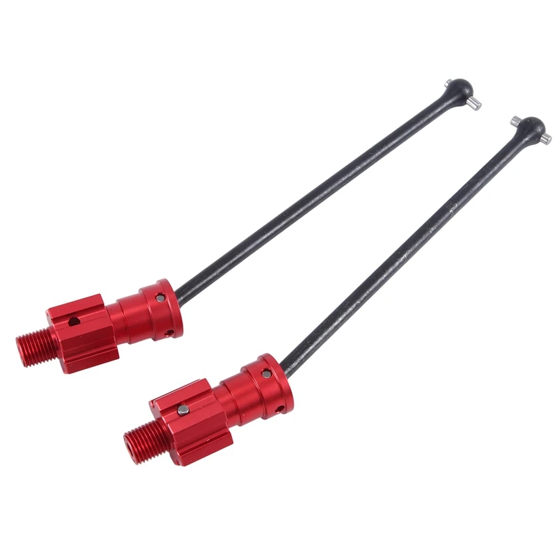 2PCS Widemaxx Steel Extended Drive Shaft CVD For 1/10 Traxxas MAXX Widemaxx RC Car Upgrade Accessories